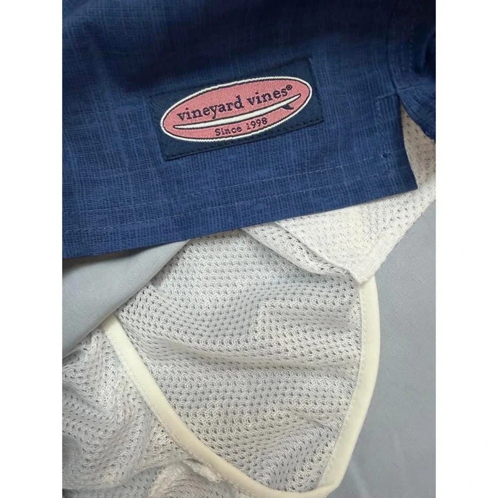 NWT! Vineyard Vines Men's 5 Inch Solid Island Swim Trunks NAVY XL